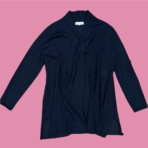 Elegant Black Women's Cardigan